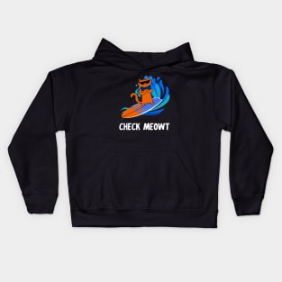 Check Meowt Kids Hoodie